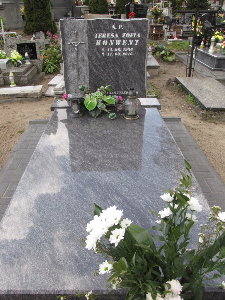 Grób Teresa Zofia Konwent