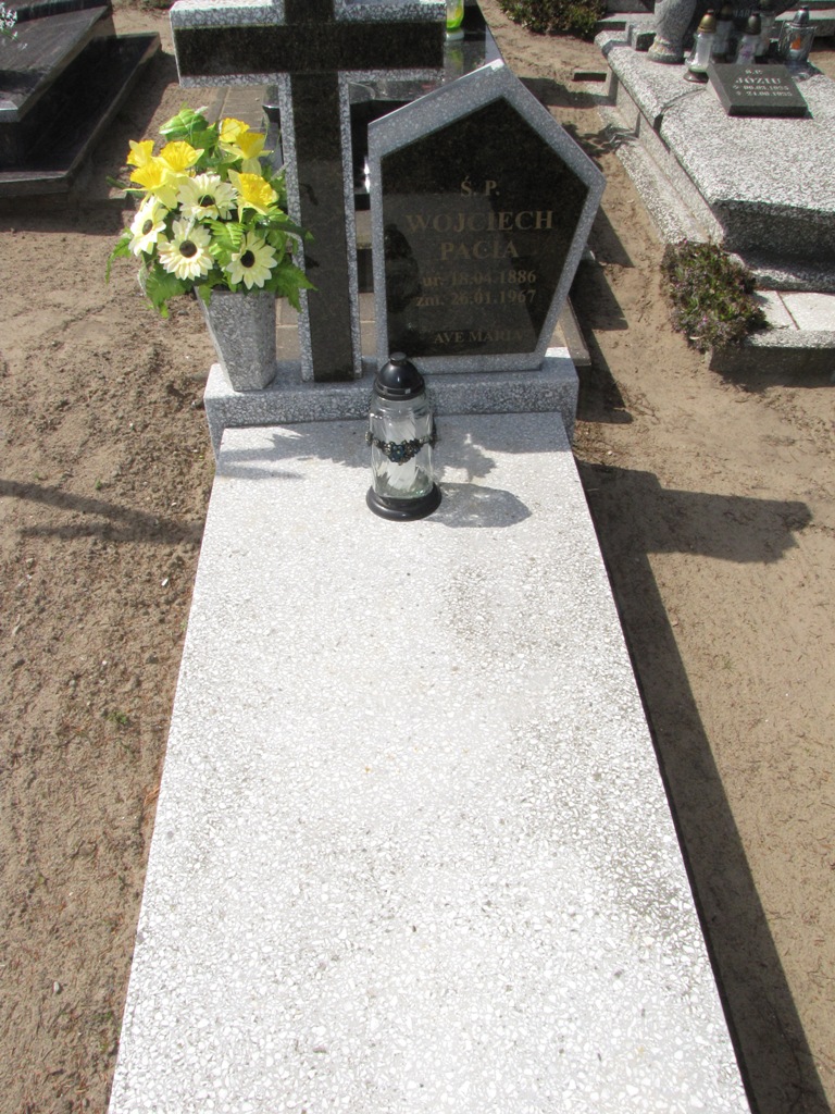 Grób Wojciech Pacia