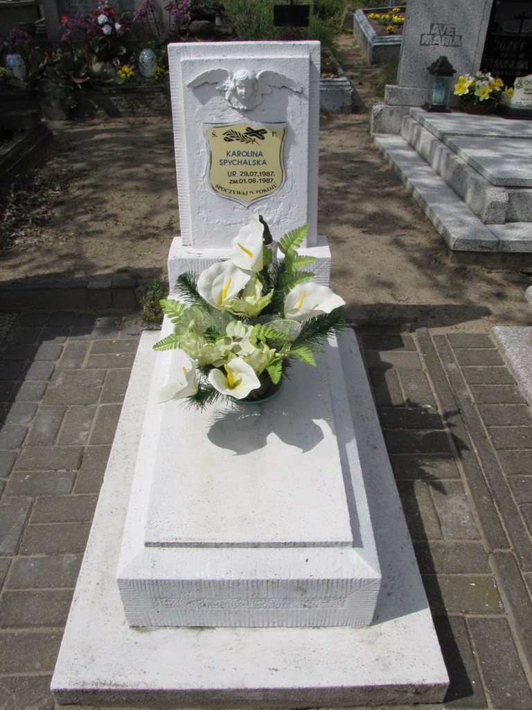 Grób Karolina Spychalska