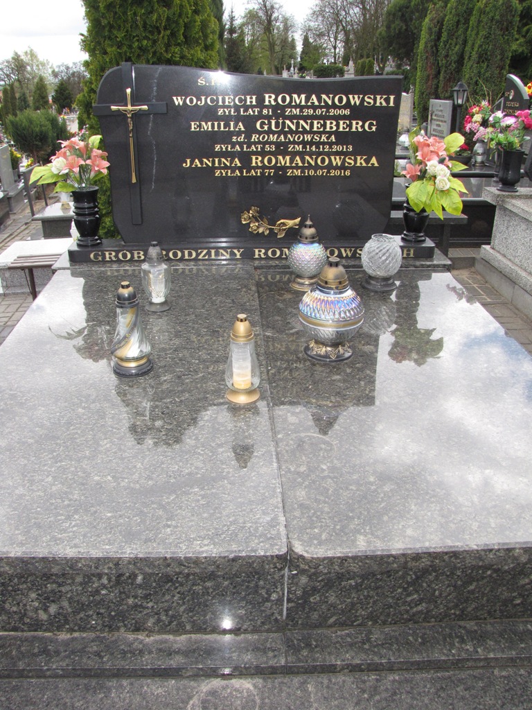Grób Wojciech Romanowski